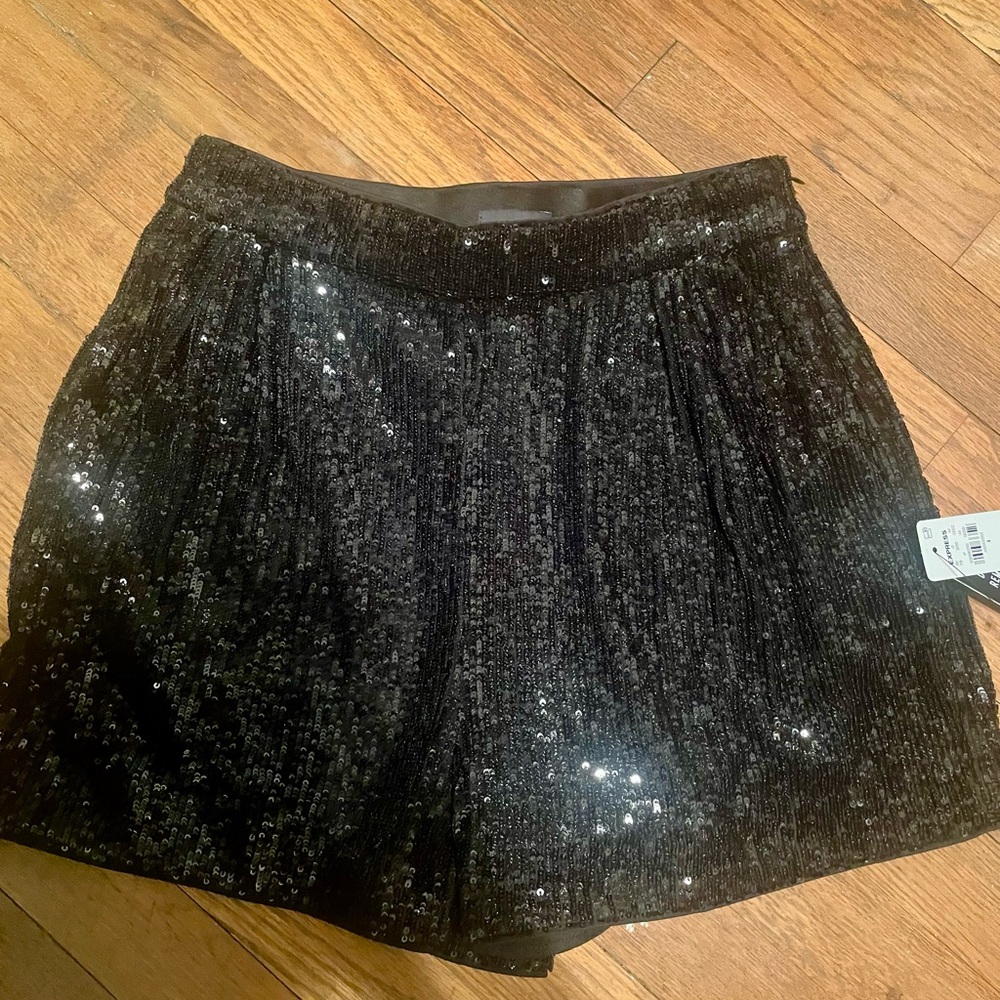 Sequin shorts